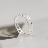 925 Sterling Silver Heart Rings